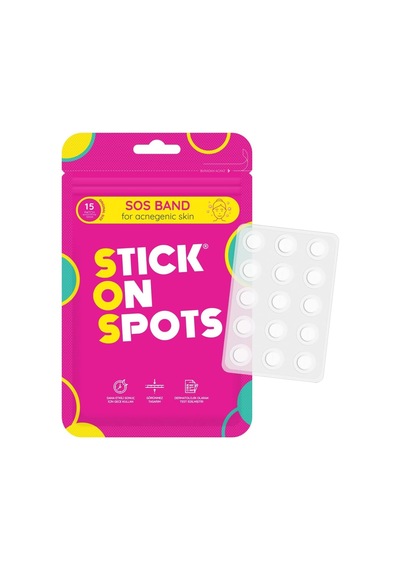 Stıck On Spots Sos Band Sivilce/akne Bandı 15 Parça