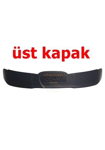 208 Spoiler Üst Kapak - Siyah - Plastik