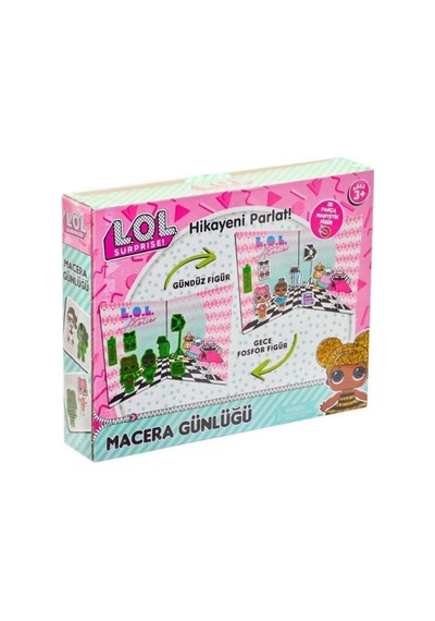 Laço Kids Lol Fosforlu Manyetik Figür Magnet Kız Çocuklar İçin Eğlenceli Oyun Seti