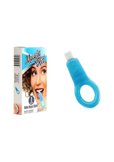 Diş Leke Silgisi 1 Aparatlı + 5 Yedek Süngerli Set X 5 Adet