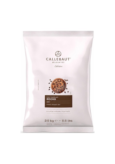 Callebaut Chocrocks Bitter Parça Çikolata 4 7 Mm 2,5 Kg