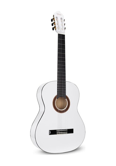 Valencia Vc104T Sap Çelikli Beyaz Klasik Gitar