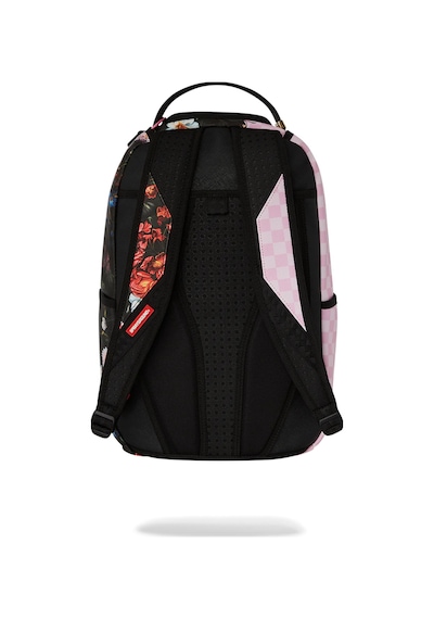 Sprayground Jardin De Flores Sırt Çantası, Laptop Bölmeli, Suya Dayanıklı Vegan Deri Pembe