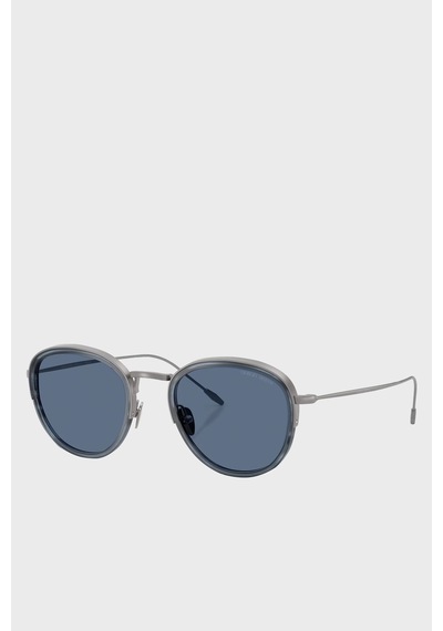 Giorgio Armani Yuvarlak Güneş Gözlük Erkek Gözlük 0ar6068 300380 50 Gri