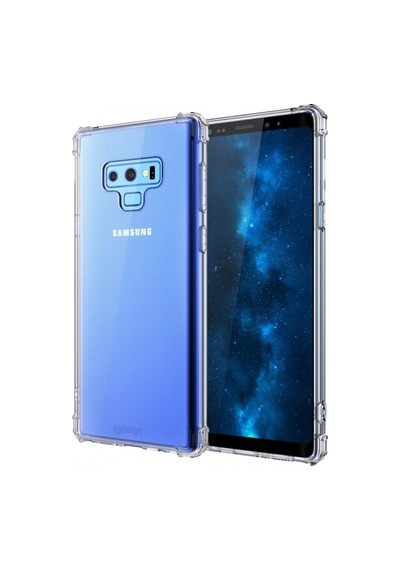 Blogy Galaxy Note 9 İle Uyumlu Crystal Fit Kılıf Crystal Clear
