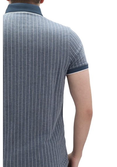 Santa Dmctekstil Erkek Kavis-108 Çizgili Spor Kesim Dar Kalıp Cepsiz Polo Yaka T-shirt Lacivert Santa Dmctekstil Erkek Kavis-108 Çizgili Spor Kesim Dar Kalıp Cepsiz Polo Yaka T-shirt Lacivert