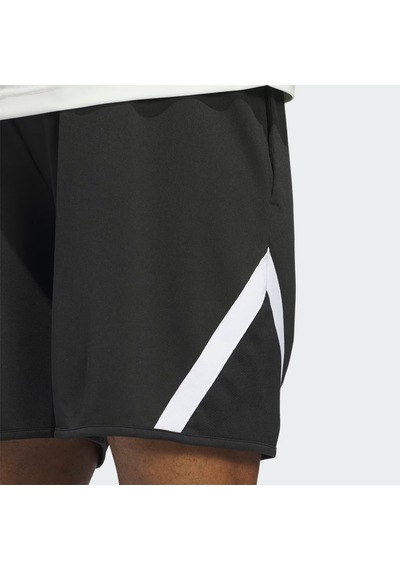 Black/black Adidas Erkek Basketbol Şort Pro Block Short Ix1850 Siyah