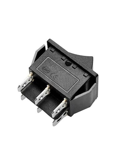 Kcd4 Işıksız On/Off Anahtar - 6 Pin