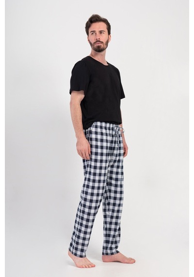 Yake Store Ceplı Erkek P.suprem Tek Alt Pıjama - Navy Blue mavi