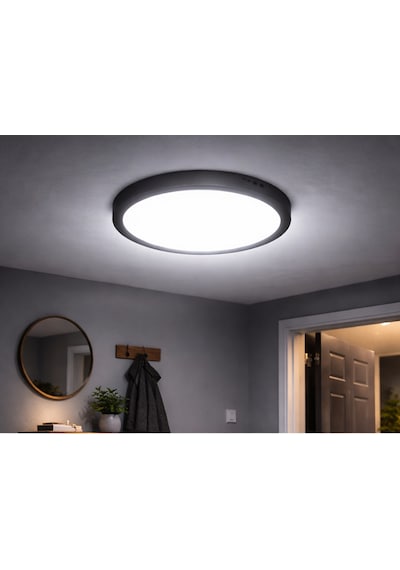 2 Adet Cata Ct 5235 Sıva Üstü 18w Siyah Kasa Led Spot 6400k Beyaz Işık Beyaz