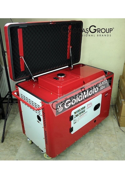 GoldMoto GM12KTDJ Dizel Marşlı Kabinli Jeneratör 12 KW Trifaze