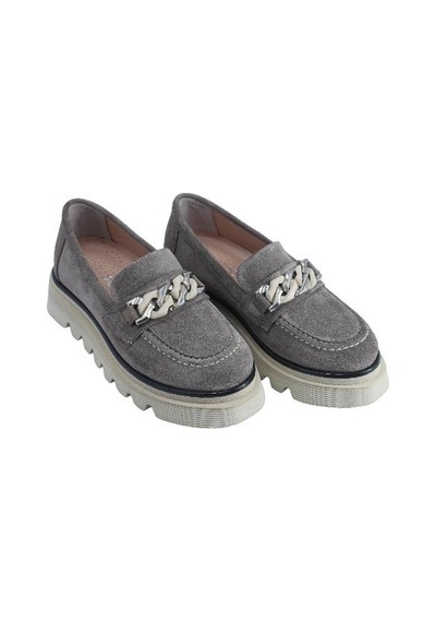 Poletto Hakiki Deri Kahve Loafer Düz 06 134 3-1963 Kahverengi