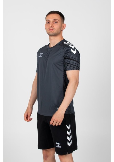 Hummel Line Kamp Tişört Antrasit Gri