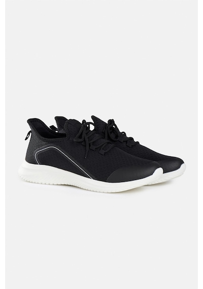 Süvari Siyah Sneakers Ayakkabı-38717 Siyah