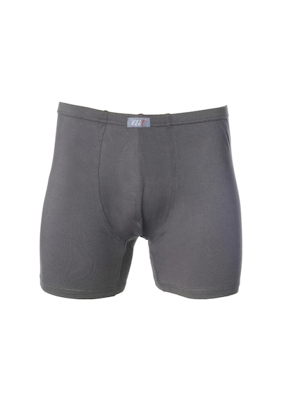 3 Adet Tutku Elit Erkek Bambu Elastanlı Boxer 1254 Füme