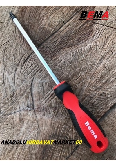 Bema 8x150 Ph3x150 Crv Kalın Uçlu Yıldız Tornavida Mıknatıs Uçlu