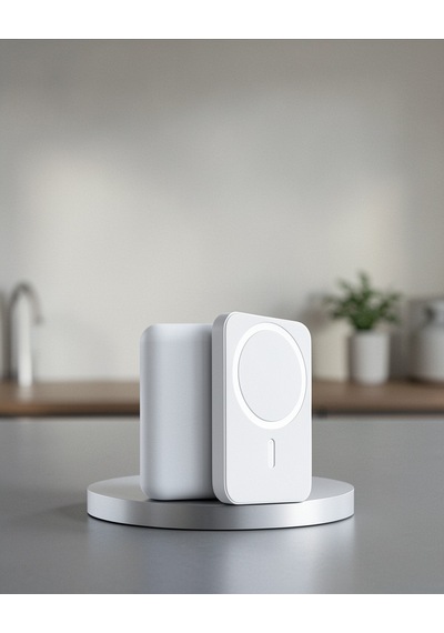 Kablosuz Şarjlı Powerbank 10000 Mah Magsafe Uyumlu Uczzmagsafe15hızlışarj-2-1-1 Çok Renkli