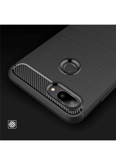 Xiaomi Mi 8 Lite Kılıf Zore Room Silikon Kapak Gri