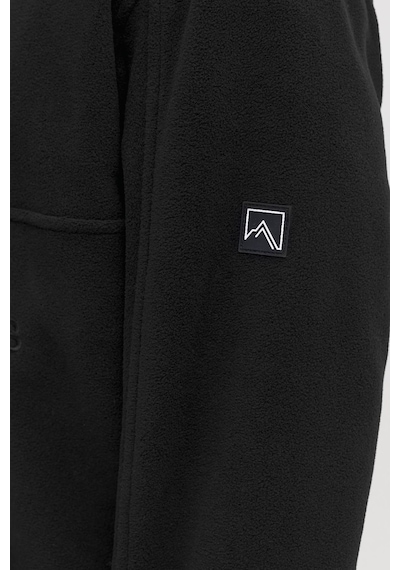 Jack & Jones Jjalpes Half Zıp Fleece Jacket Aw25 Siyah