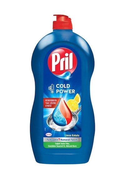 Pril Elde Yıkama Sıvı Bulaşık Deterjanı Limon 4 x 1350 ML