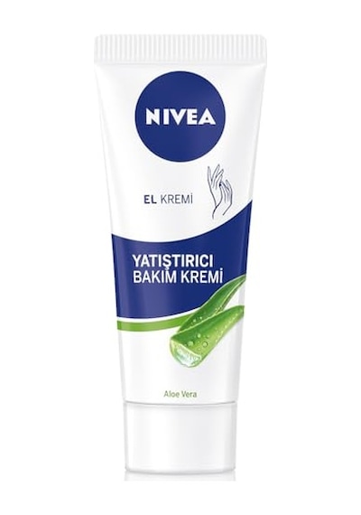 Nıvea Yatıştırıcı El Kremi 75 Ml, Aloe Vera, Jojoba Yağı, Kuru Ciltler İçin, Nemlendirici El Kremi