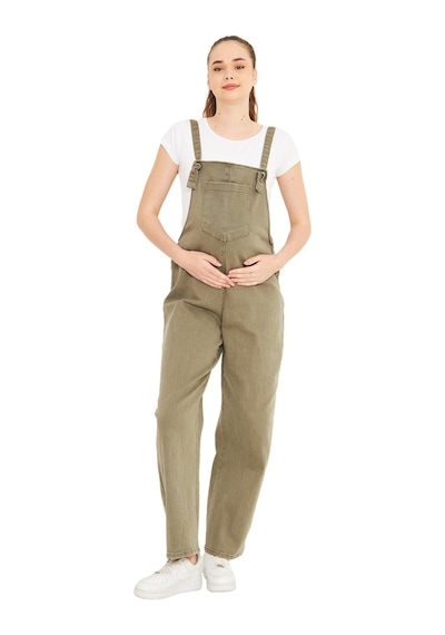 Luvmabelly Myra6153 - Kot Salopet Haki