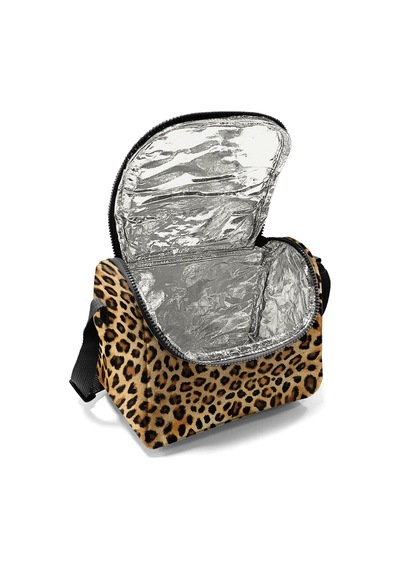 Coral High Thermo Beslenme Çantası - Kız Çocuk, Kahverengi Leopar Kahverengi