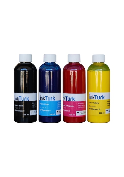 Inkturk Pigment Mürekkep Epson L15160 Uyumlu 4X 200 ML