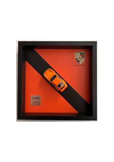 35 35cm 3d Çerçeveli Diecast Model Araba -shadowbox, 5 Cm Derin Çerçeveli, Ofis Dekorasyon 47375924