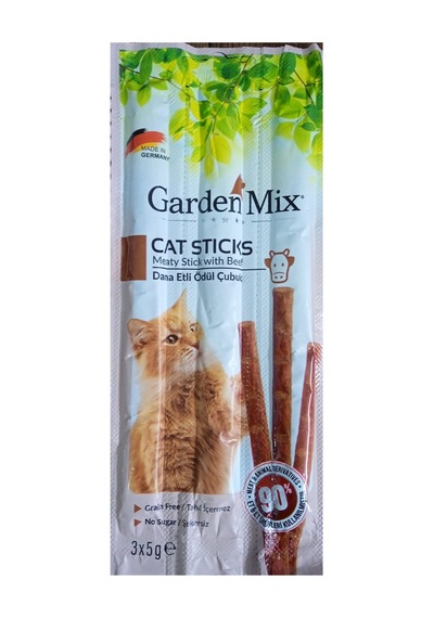 Cat Stıck Beef Dana Etli Ödül Çubuk 3x11gr