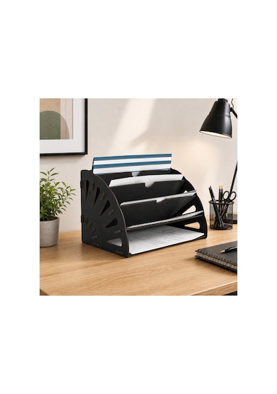 Quarter Masaüstü Organizer Ve Telefon Standı 2'li Set Ahşap Dosya Düzenleyici Dekoratif Dairesel Evrak Rafı Siyah - 901034195 Siyah Quarter Masaüstü Organizer Ve Telefon Standı 2'li Set Ahşap Dosya Düzenleyici Dekoratif Dairesel Evrak Rafı Siyah - 901034195 Siyah