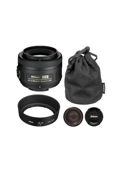 Nikon AF-S DX Nikkor 35 MM F/1.8G Lens (Karfo Karacasulu Garantili)