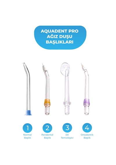 Aquadent Pro Yedek Başlık Seti