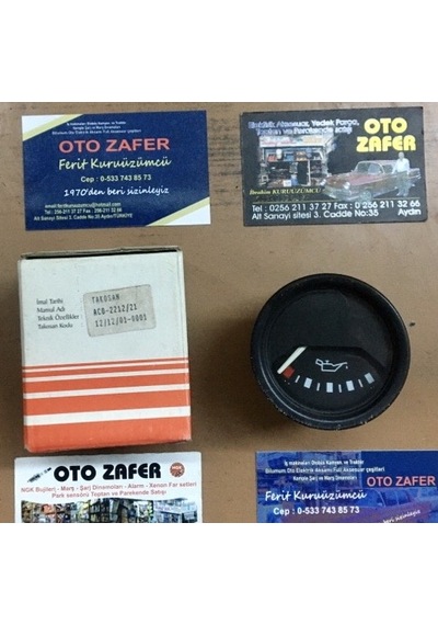 Endiksan Takosan Aco-2212/21 Yağ Saati Ford Cargo 12volt 52mm