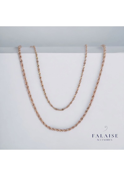 Burma Zincir Kolye Altın - 45cm Altın