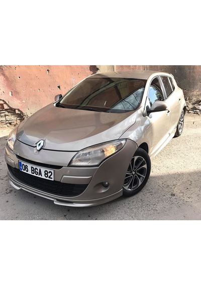 Renault Megane 3 ön Tampon Eki Coupe Ve Hatchback Uyumlu - Boyasız - Bodykit Store