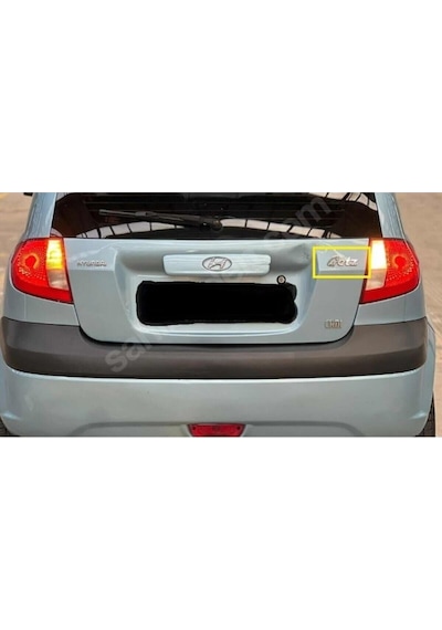 Hyundai Uyumlu "getz" Bagaj Yazısı 2008-2012