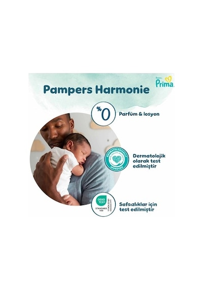 1 Numara Bantlı Bebek Bezi 50 Adet İle Cilt Koruma 2-5 Kg