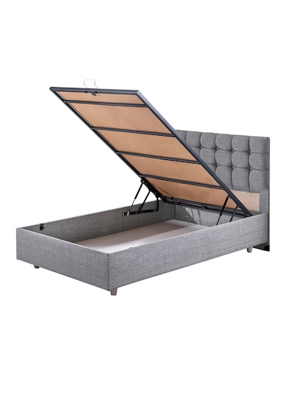 Venedik İkili Set, Venedik Baza Başlık Seti - Açık Gri 90 x 200