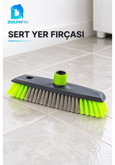 Merkür Sert Yer Fırçası 21 Cm Plastik Temizlik Fırçası Başlığı