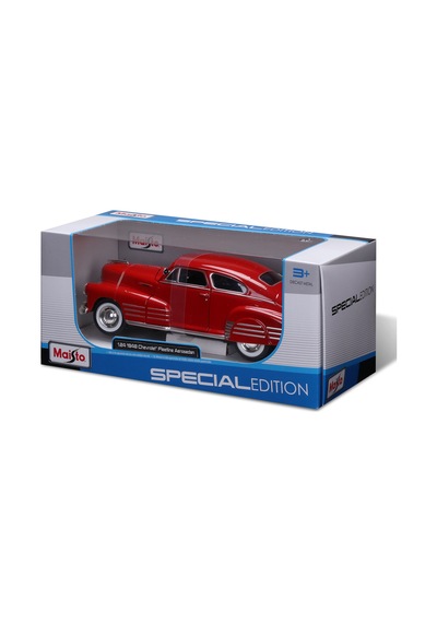 1:25 1948 Chevrolet Fleetline Aerosedan Kırmızı 32921-02