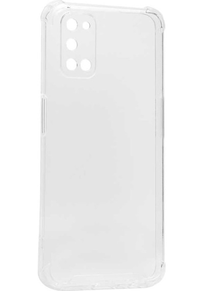 Oppo A74 4G Kılıf Zore Kamera Korumalı Nitro Anti Shock Silikon Renksiz