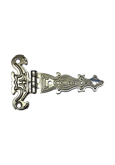 Dekoratif, Sac Tek Kuyruklu Menteşe - 40x68 Mm, Küçük, Nikel, 100 Adet 11147012
