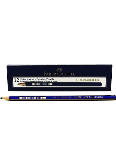 Faber Castell 5B Dereceli Çizim  Kalemi 1221 112505