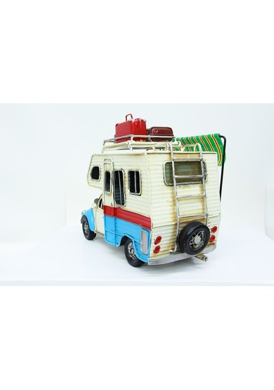 Dekoratif Metal Karavan Çerçeveli Kumbaralı Tenteli 1404E-4347