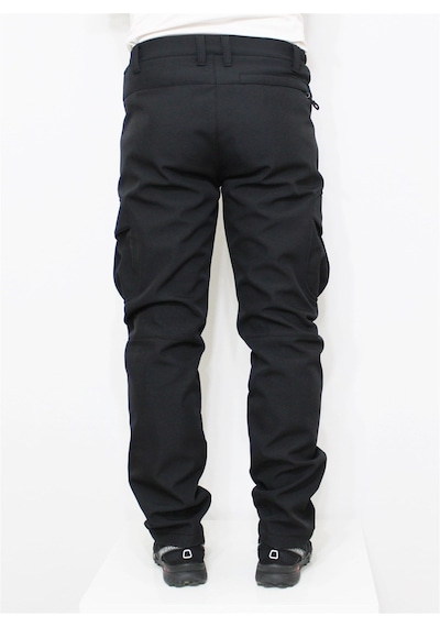 Mudwill Softshell Kargo Cepli Kışlık Erkek Pantolon-siyah 300201 Siyah