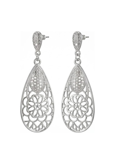 Çelik Sallantılı Kadın Küpe Gümüş - 933741617 Gümüş