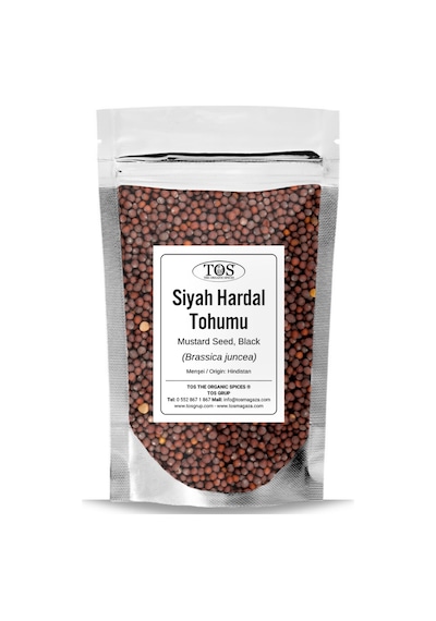 Tos The Organic Spices Siyah Hardal Tohumu 100 G Brassica Juncea