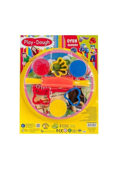 Ern-003 Sofralı Oyun Hamuru Seti - Eren Oyuncak Sarı