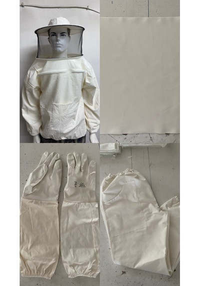 Arıcılık Arıcı Seti Maske+pantolon+eldiven+kovan Örtü Bezi